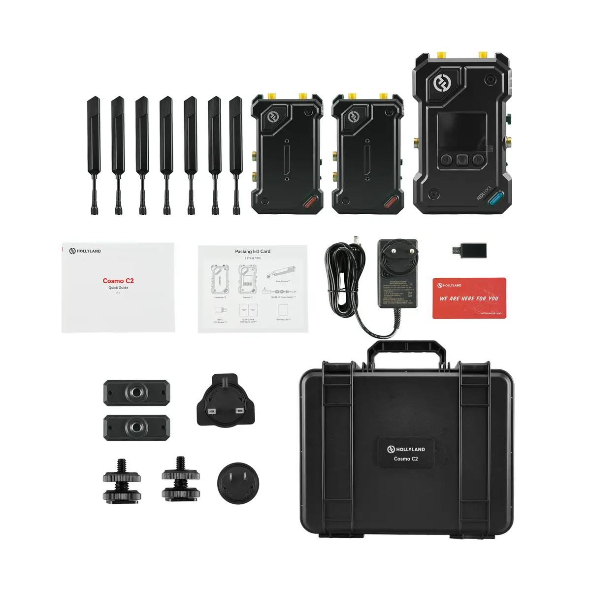 Hollyland Cosmo C2 Hdmi/Sdi Wireless Video Transmission System 2 Tx With 1 Rx 1