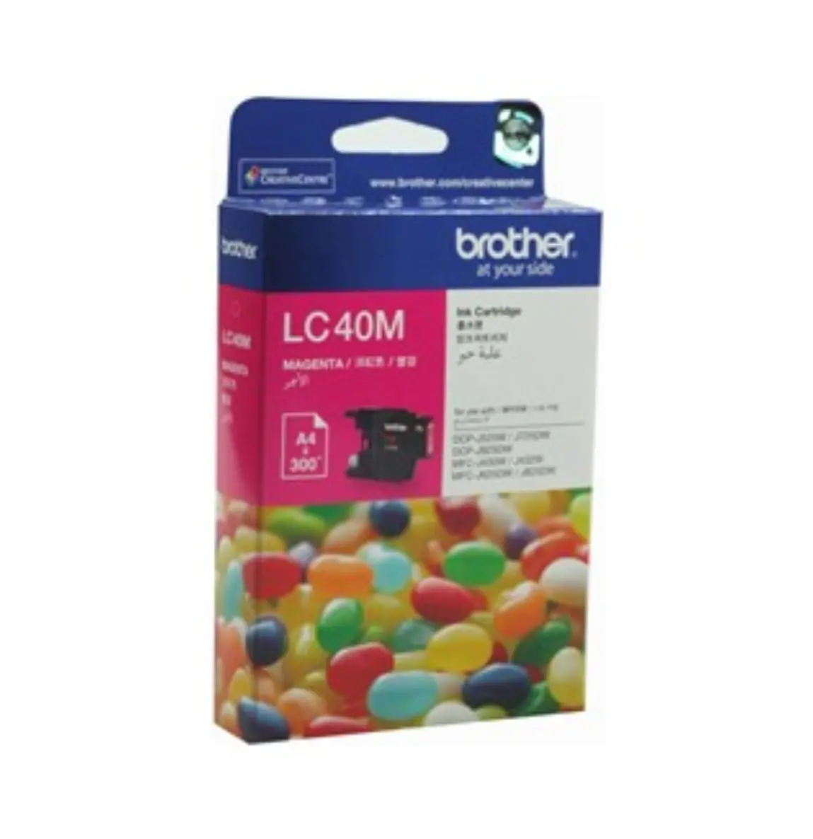 Brother Lc40m Mangenta Ink Cartridge For Mfc-J430w 1