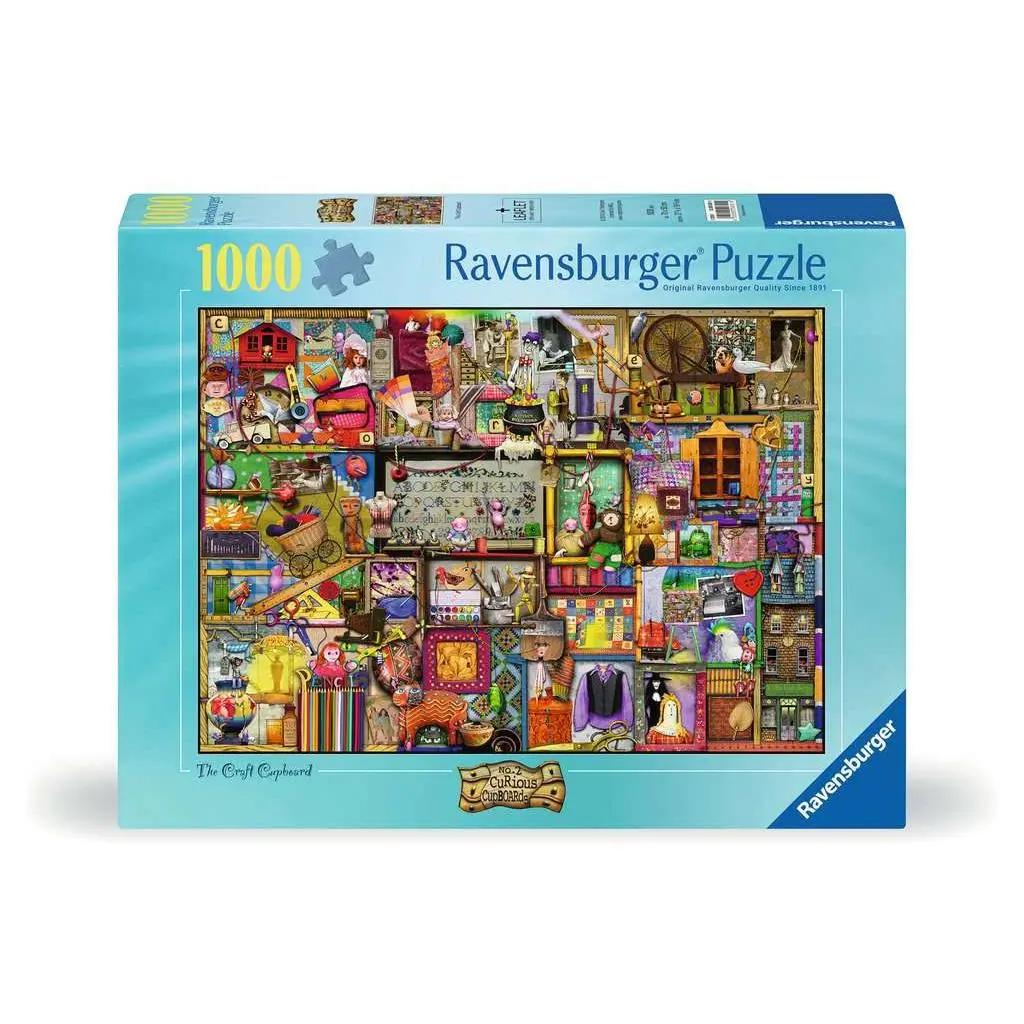 Ravensburger 1000Pc No.2 Craft Cupboard Puzzle 1