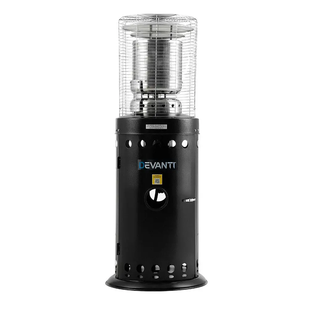 Devanti Outdoor Gas Patio Heater (Black) 1