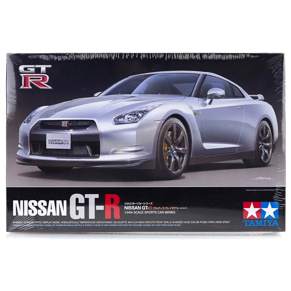 Tamiya 1/24 Nissan R35 Gt-R Scaled Plastic Model Kit 1