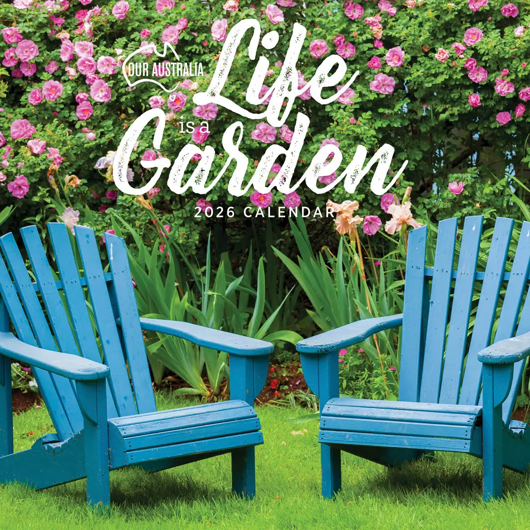 Paper Pocket Our Australia Life Is A Garden 2026 Calendar 1