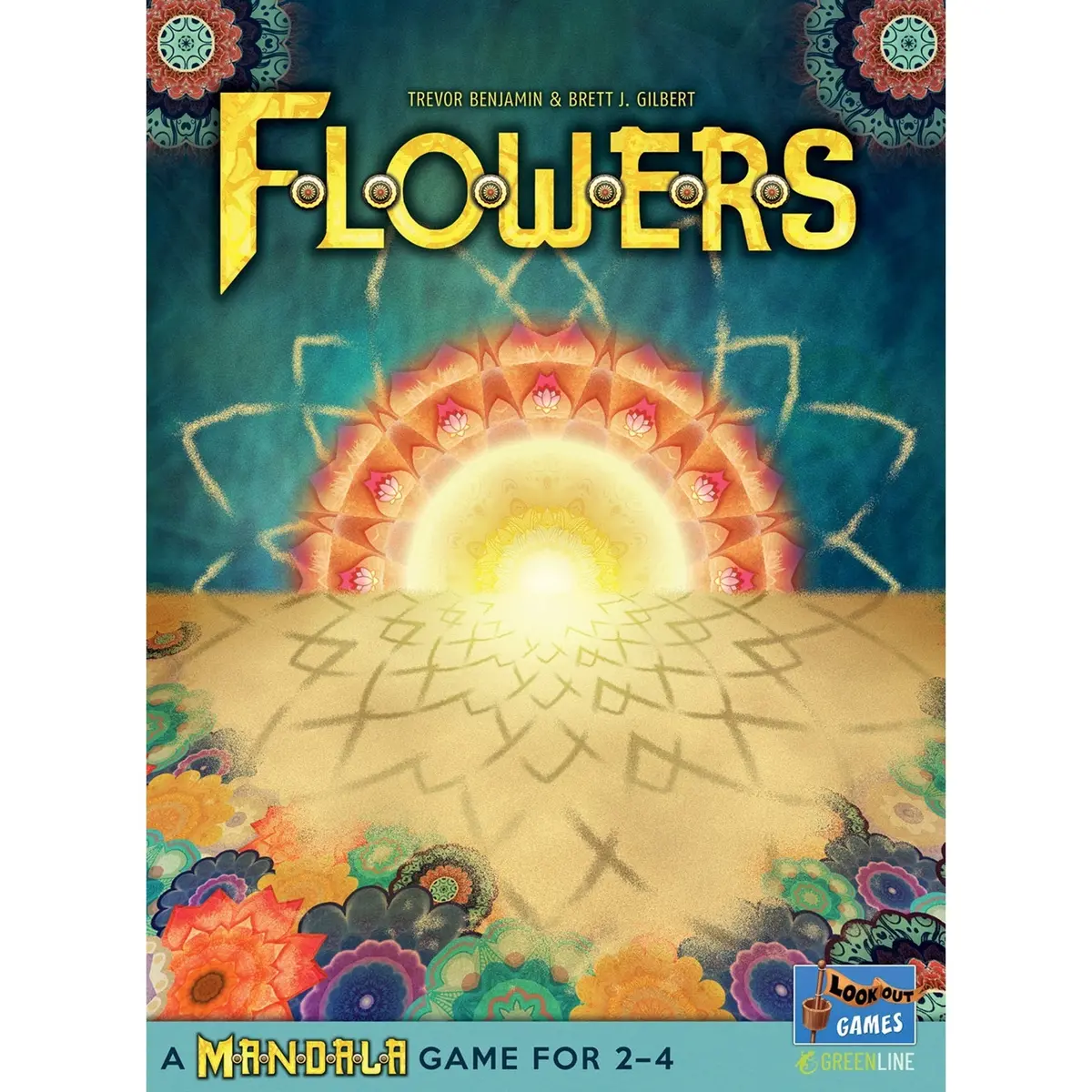 Asmodee Flowers - A Mandala Game Game 2