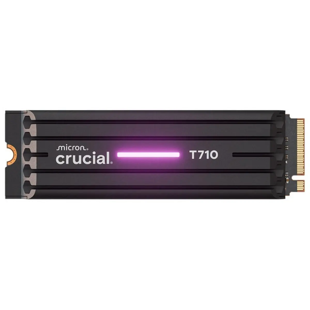 Crucial T710 1Tb Pcie Gen5 Nvme M.2 2280 Ssd With Heatsink 1
