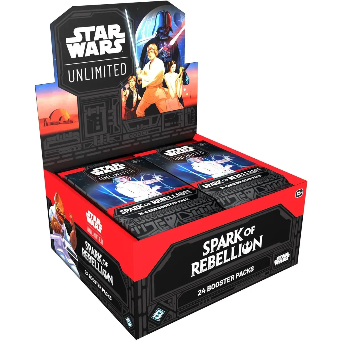 Star Wars Unlimited - Spark Of Rebellion Booster Display 1
