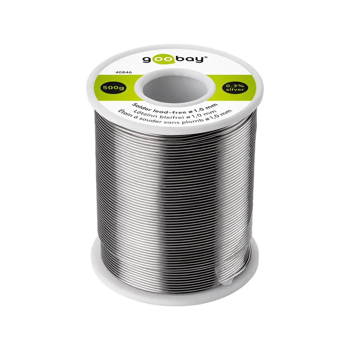 Goobay Professional Solder Lead-Free 1.0 Mm 500G (Silver) 1