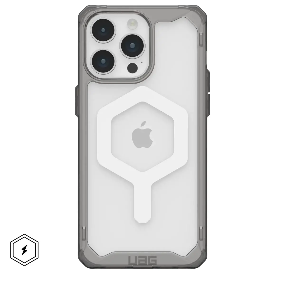 Uag Plyo Magsafe Phone Case For Iphone 16 Pro Max (Ash/White) 2
