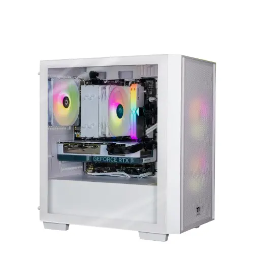 Thermaltake Genesis Ultimate V4 Snow Edition Gaming Desktop 16Gb Rgb (12Th Gen Intel I5-12400F) [Geforce Rtx 4060] 1