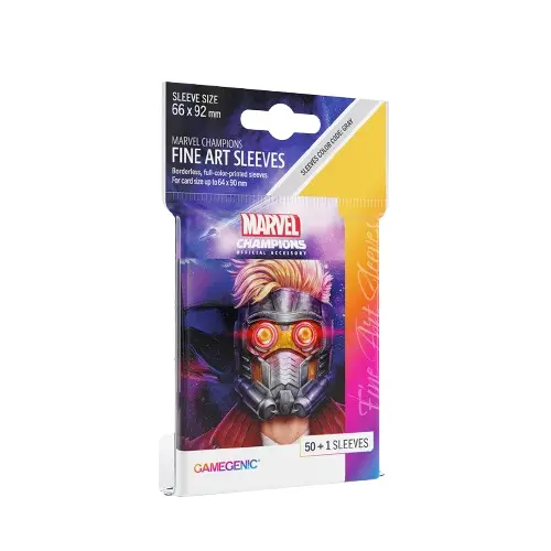 Gamegenic Marvel Champions Fine Art Sleeves Star-Lord 1