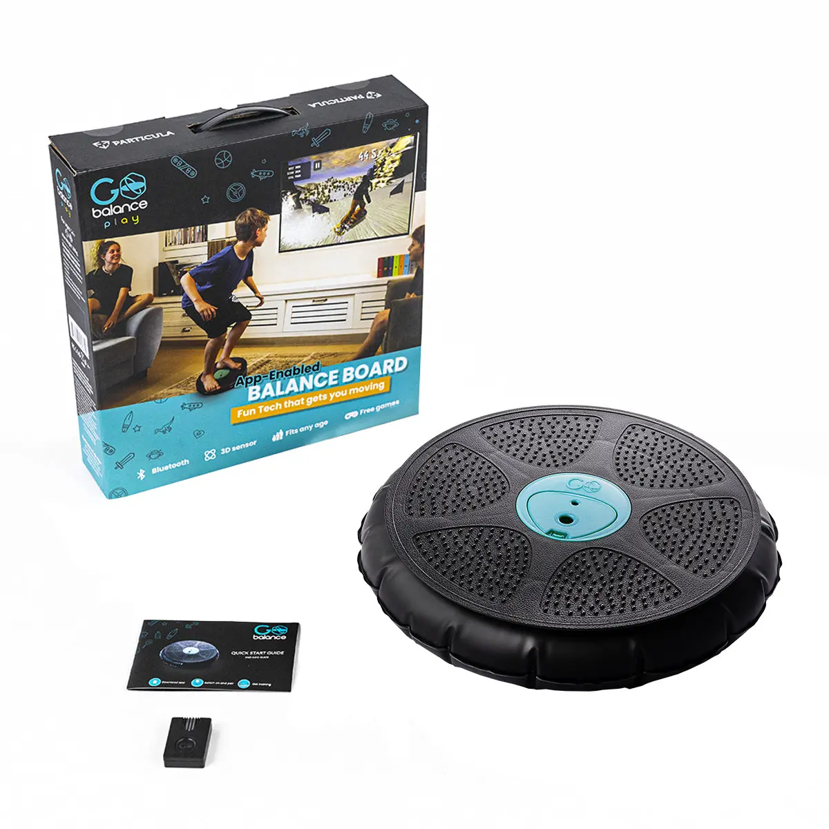 Particula Gobalance Play Smart Balance Board With App Tracking 1