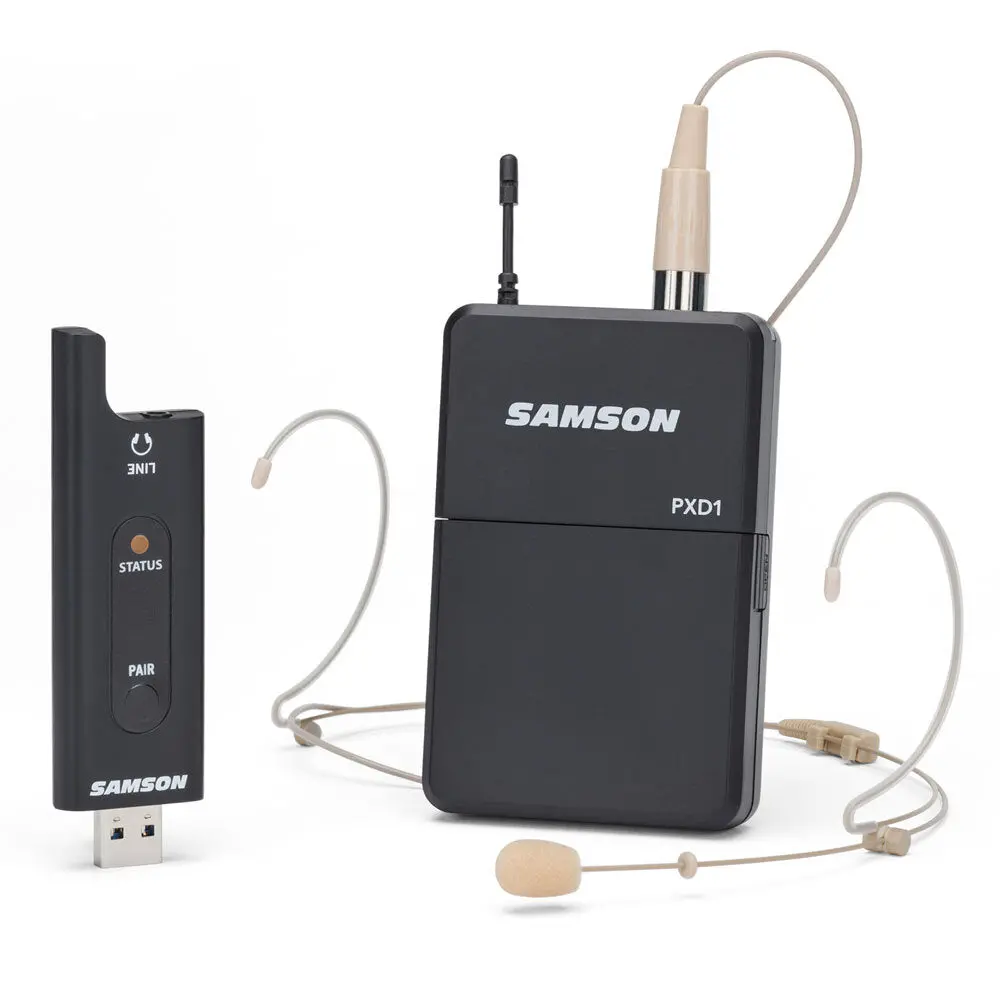 Samson Xpd2 Headset Usb Digital Wireless System 1