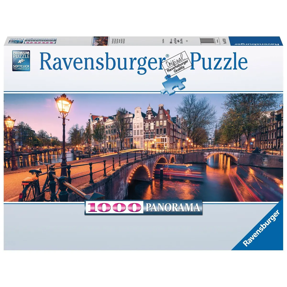 Ravensburger 1000Pc Evening In Amsterdam Puzzle 1