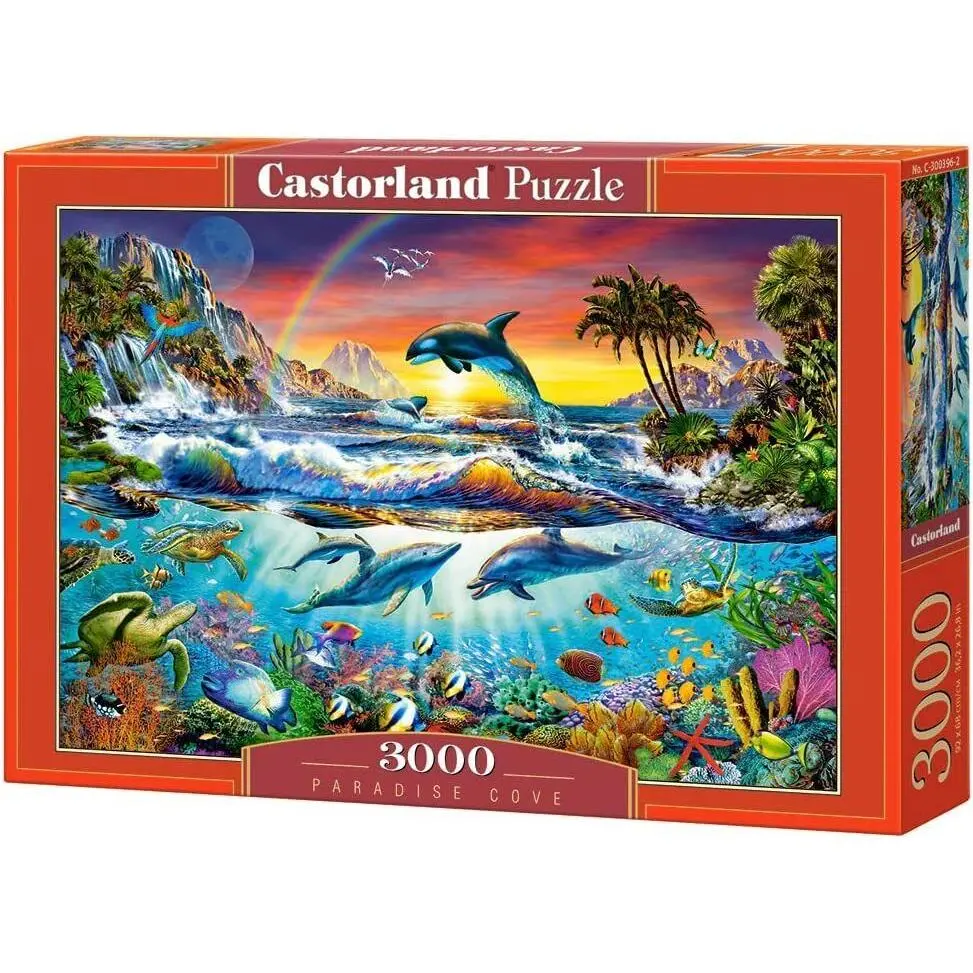 Castorland 3000-Pieces Paradise Cove Puzzle 1