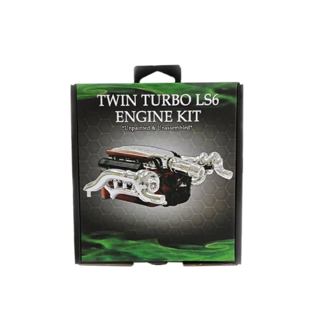 Dda 1:24 Scale A9x/Lx Ss Twin Turbo Ls6 Torana Engine Plastic Kit Accessory 1