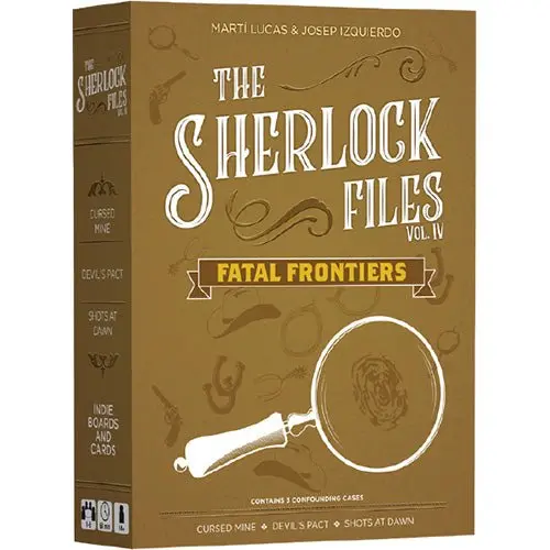 Indie Boards & Cards The Sherlock Files Volume 4 Fatal Frontiers Board Game 1