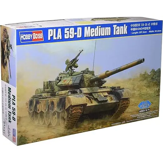 Hobby Boss 1/35 Pla 59 Medium Tank Plastic Model Kit 1