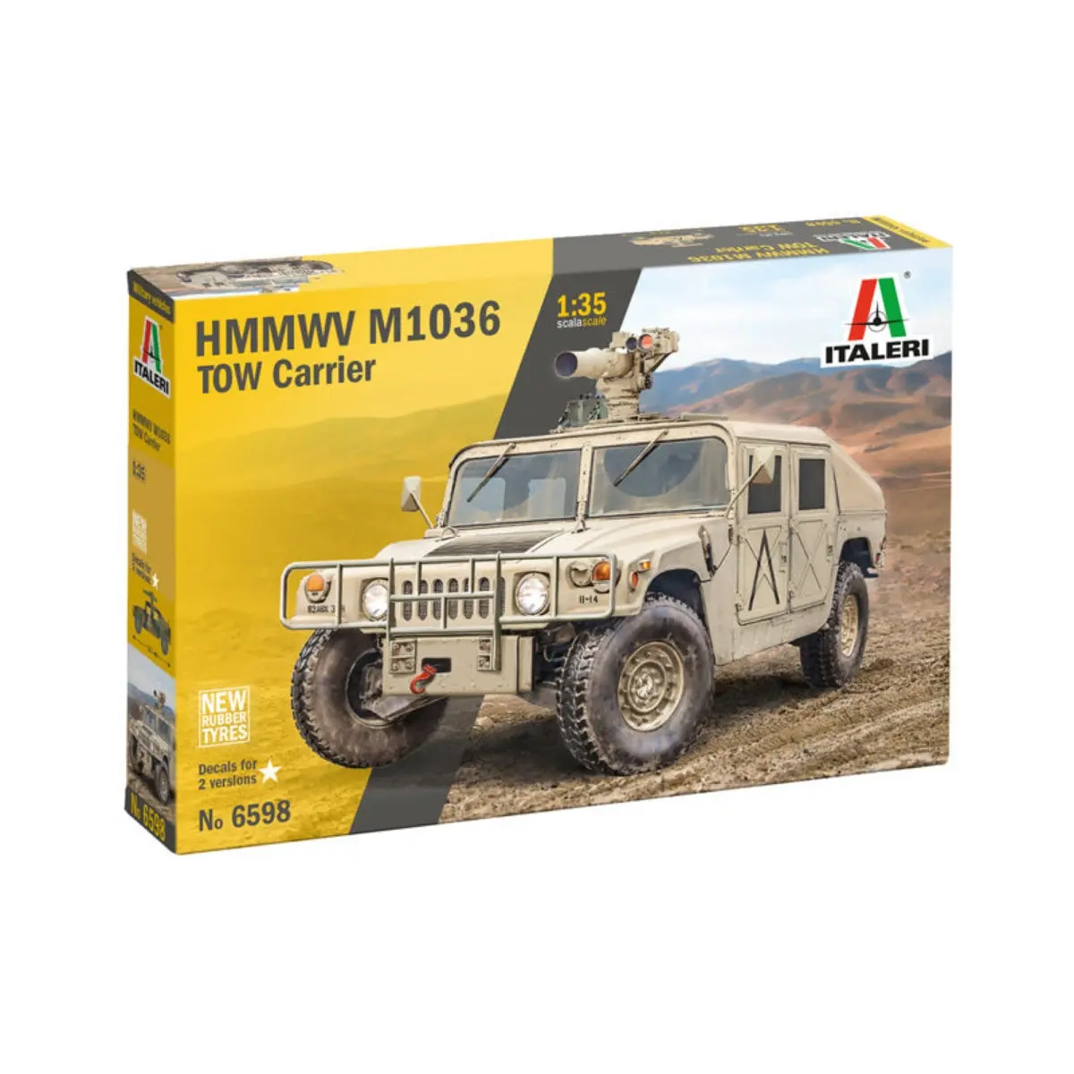 Italeri 1/35 Hmmwv M1036 Tow Carrier 1