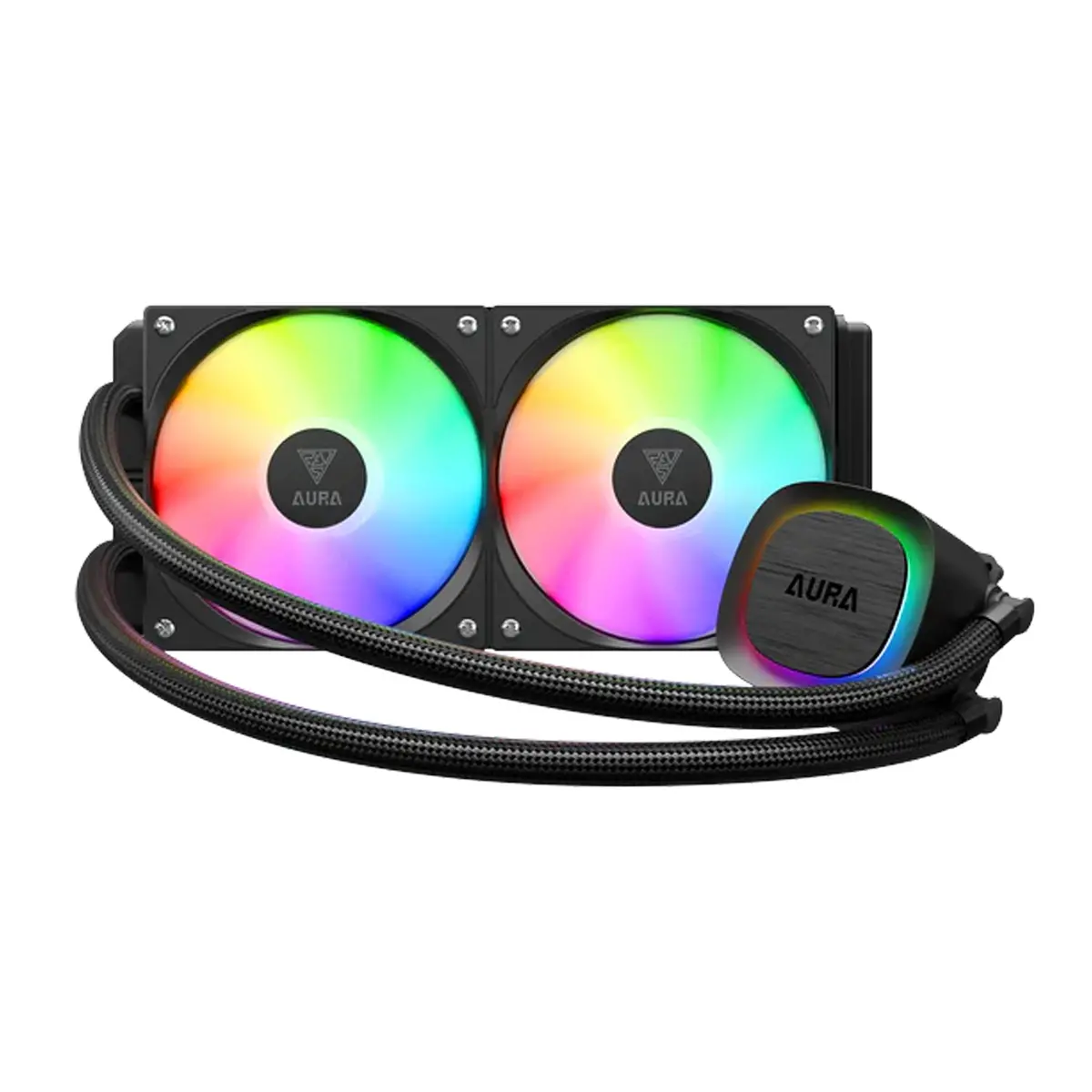 Gamdias Arua Gl240v2 240Mm Liquid Cpu Water Cooler (Black) 1