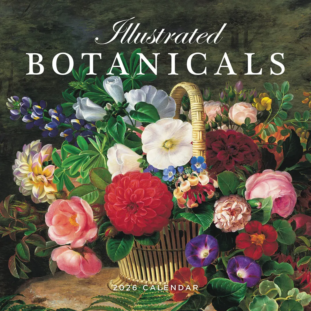 Paper Pocket Illustrated Botanicals 2026 Calendar 1