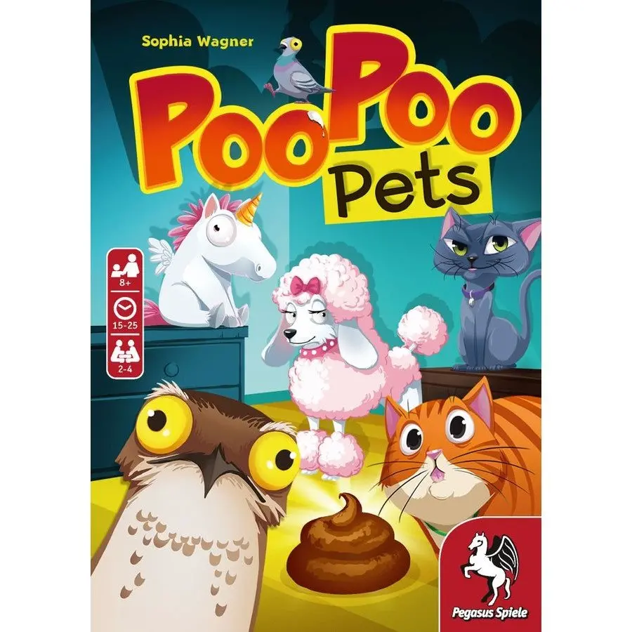 Pegasus Spiele Poo Poo Pets Board Game 1