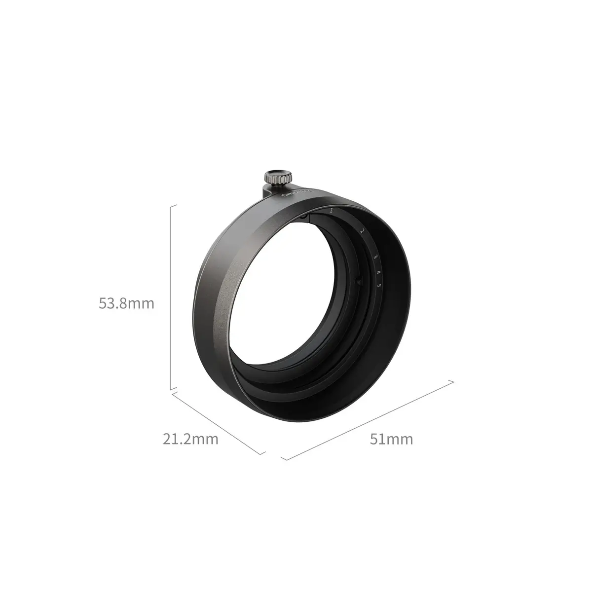 Smallrig Shading Hood For Fujifilm X Half (Charcoal Silver) 5709 2