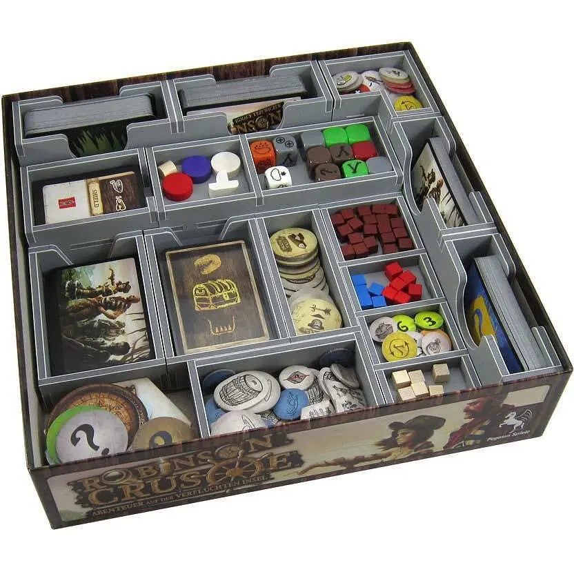 Folded Space Game Inserts - Robinson Crusoe 1