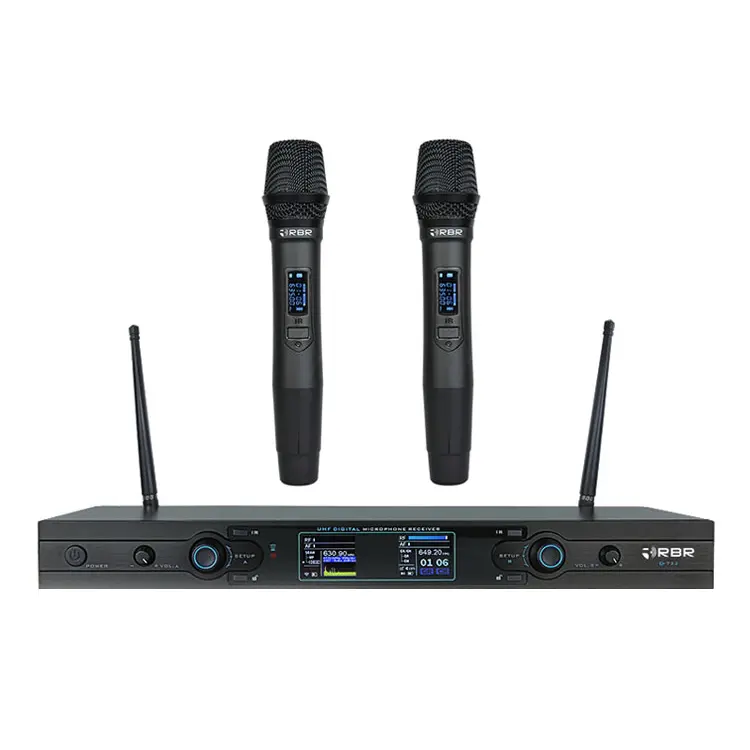 Rbr D722 Digital Uhf Usb Charging Wireless Microphone 1