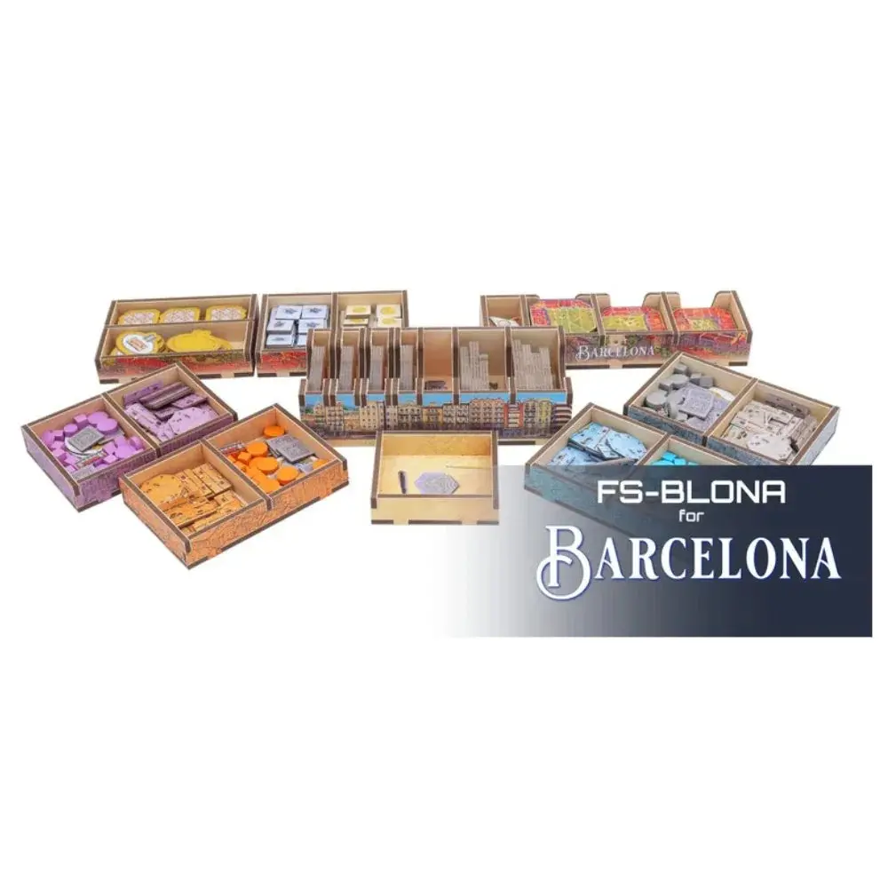 Folded Space Game Colour Inserts Barcelona Accessories 1