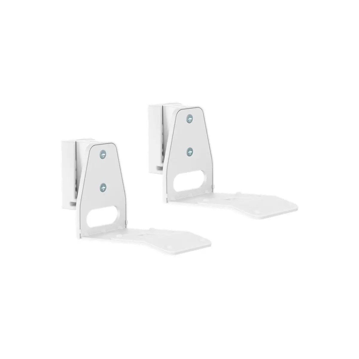 Goobay Speaker Wall Mount Modern Era 3 Flex, 2 Pieces, Compatible With The Sonos Era 300, Secure And Discreet Speaker Mount - White 1