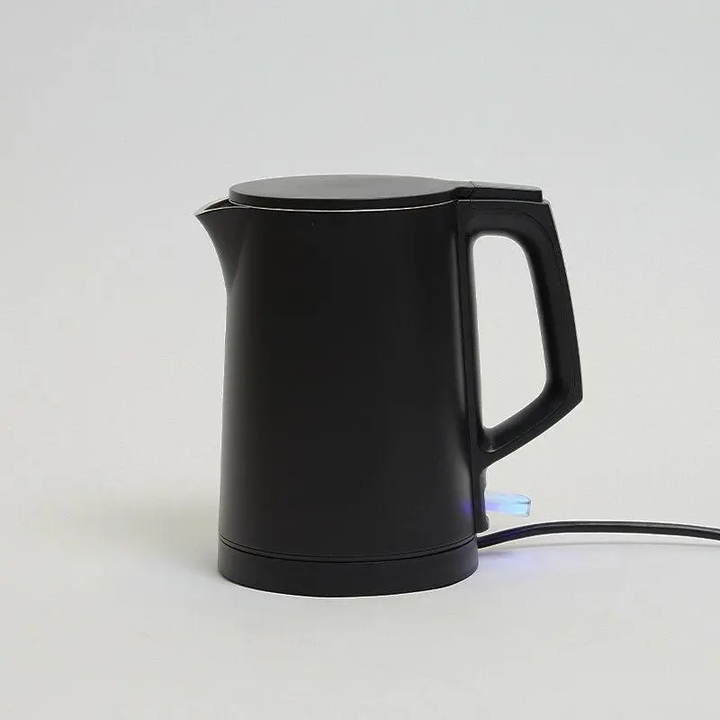 Nero Double Wall Kettle 0.8L Stainless Steel Compact Small (Black) 2