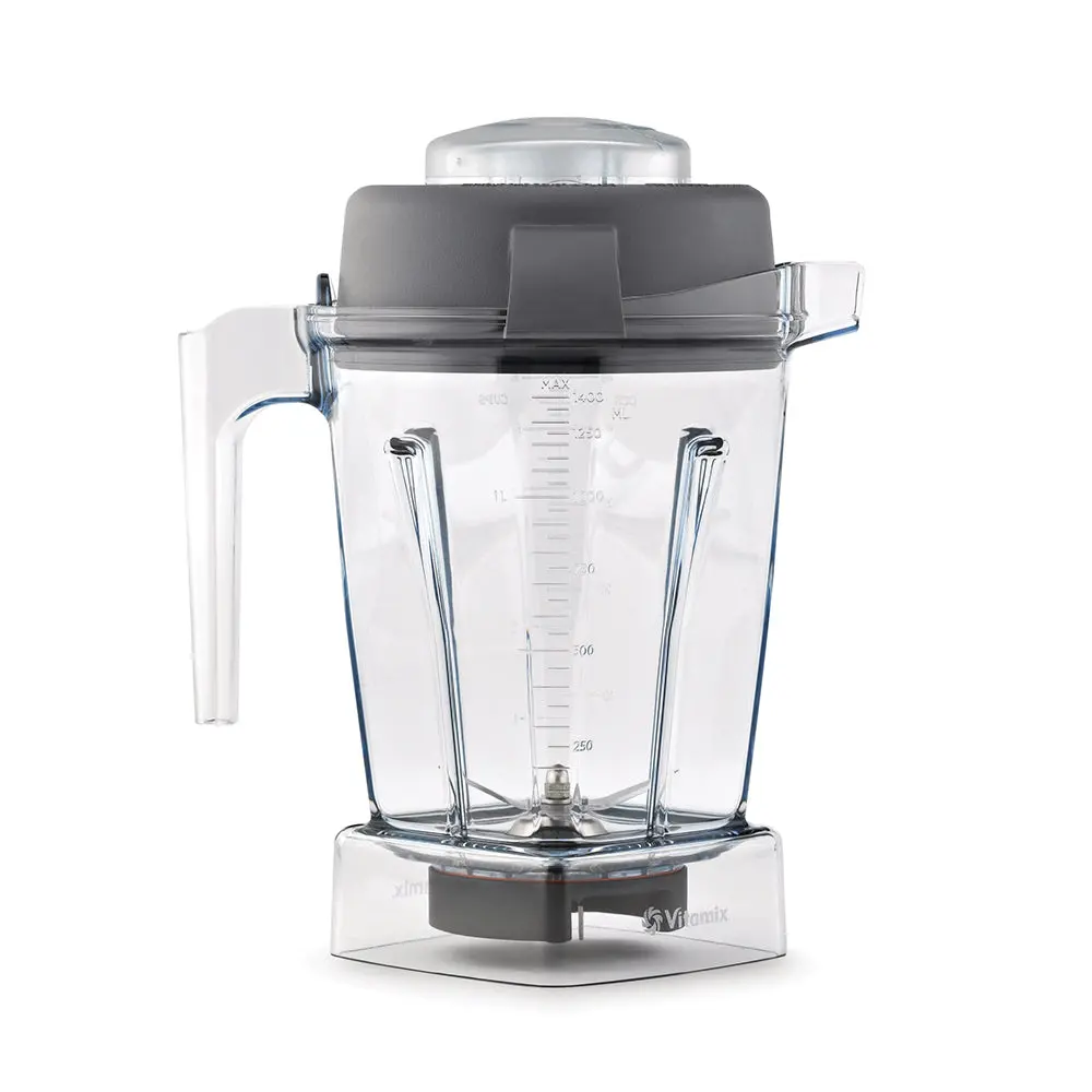 Vitamix Smoothie Juice Container Blending Cup 1.4L/32Cm W/ Lid Clear/Black 1