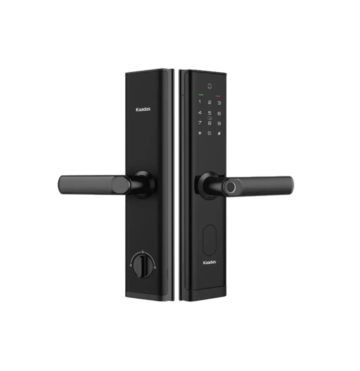 Kaadas M7-W Lever Smart Door Lock - Wi-Fi, Fingerprint And Pin (Black) 1