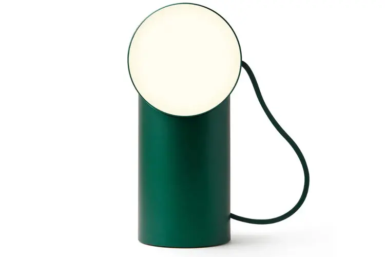 Lexon Orbe Portable Led Lamp With Moving Head (Green) 2