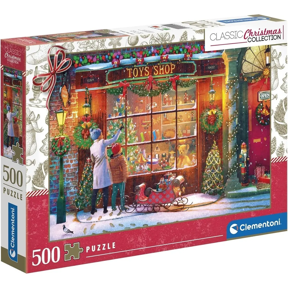 Clementoni Puzzle Old Toy Shop 500 Pieces 1