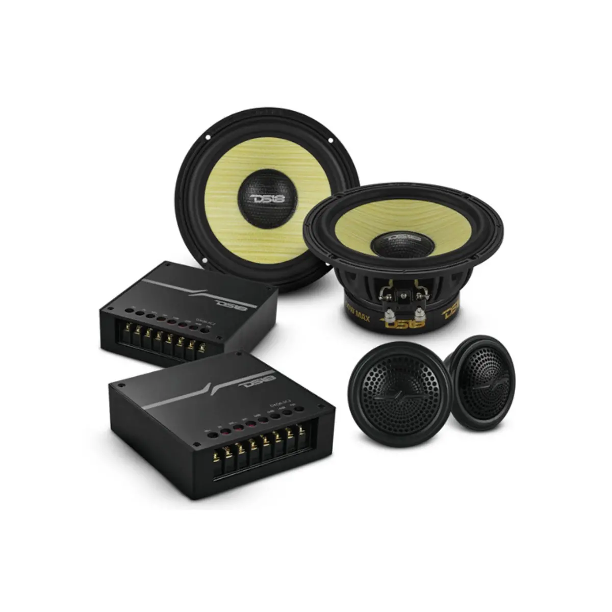 Ds18 Dxq 6.5" 2 Way Component Speakers 150W Rms (Pair) 1