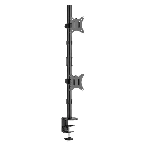 Desky Eco Vertical Monitor Mount - Black 1