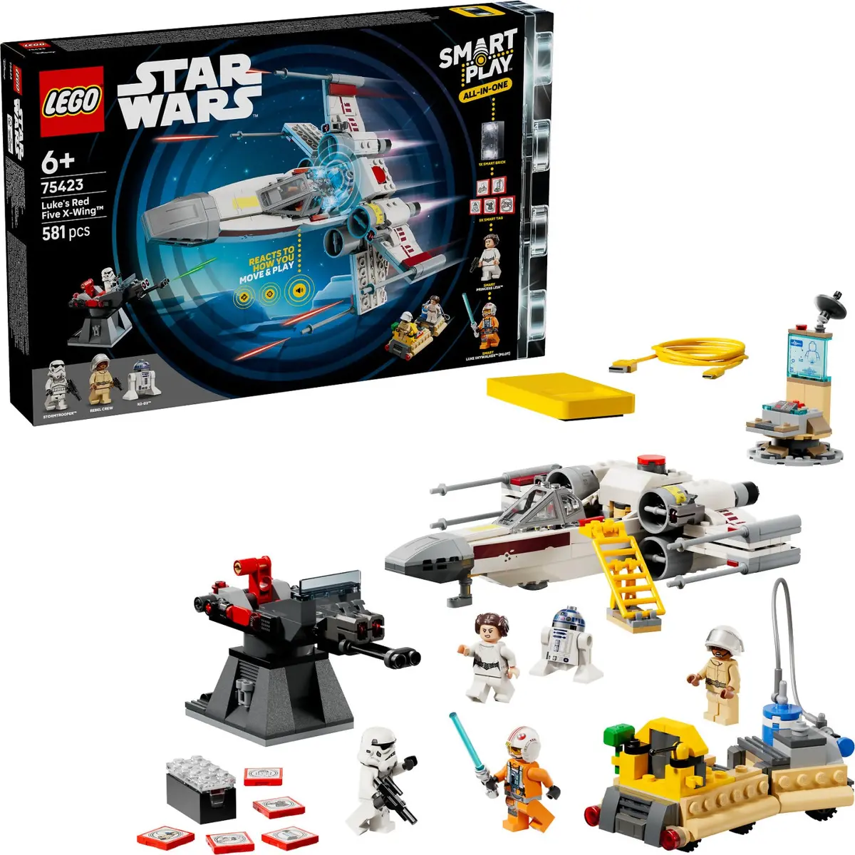 Lego 75423 Smart Play: Luke's Red Five X-Wing - Star Wars 1