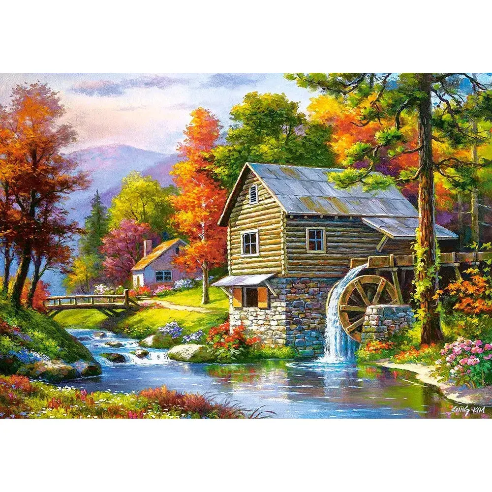 Castorland 500-Pieces Old Sutters Mill Puzzle 1