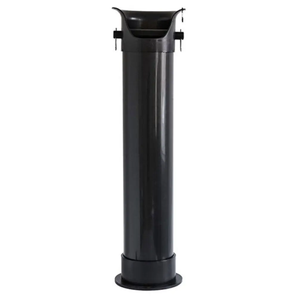Crema Pro Commercial Knock Bin 860Mm Coffee Barista Espresso Waste Bucket (Black) 2