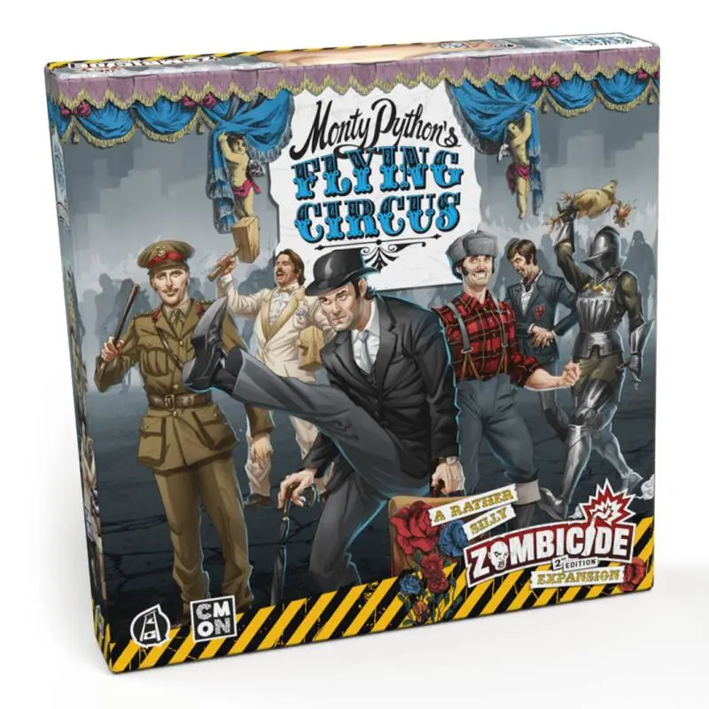 Cmon Zombicide  2Nd Edition: Monty Python's Flying Circus  A Rather Silly Expansion Board Game 1