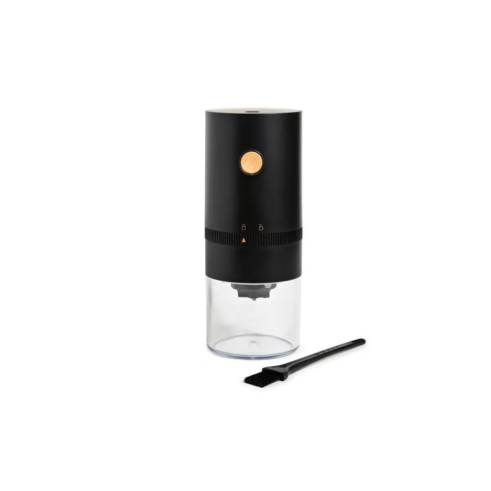 Coffee Culture Usb Rechargeable Portable Coffee Travel Grinder With Blue Light 1
