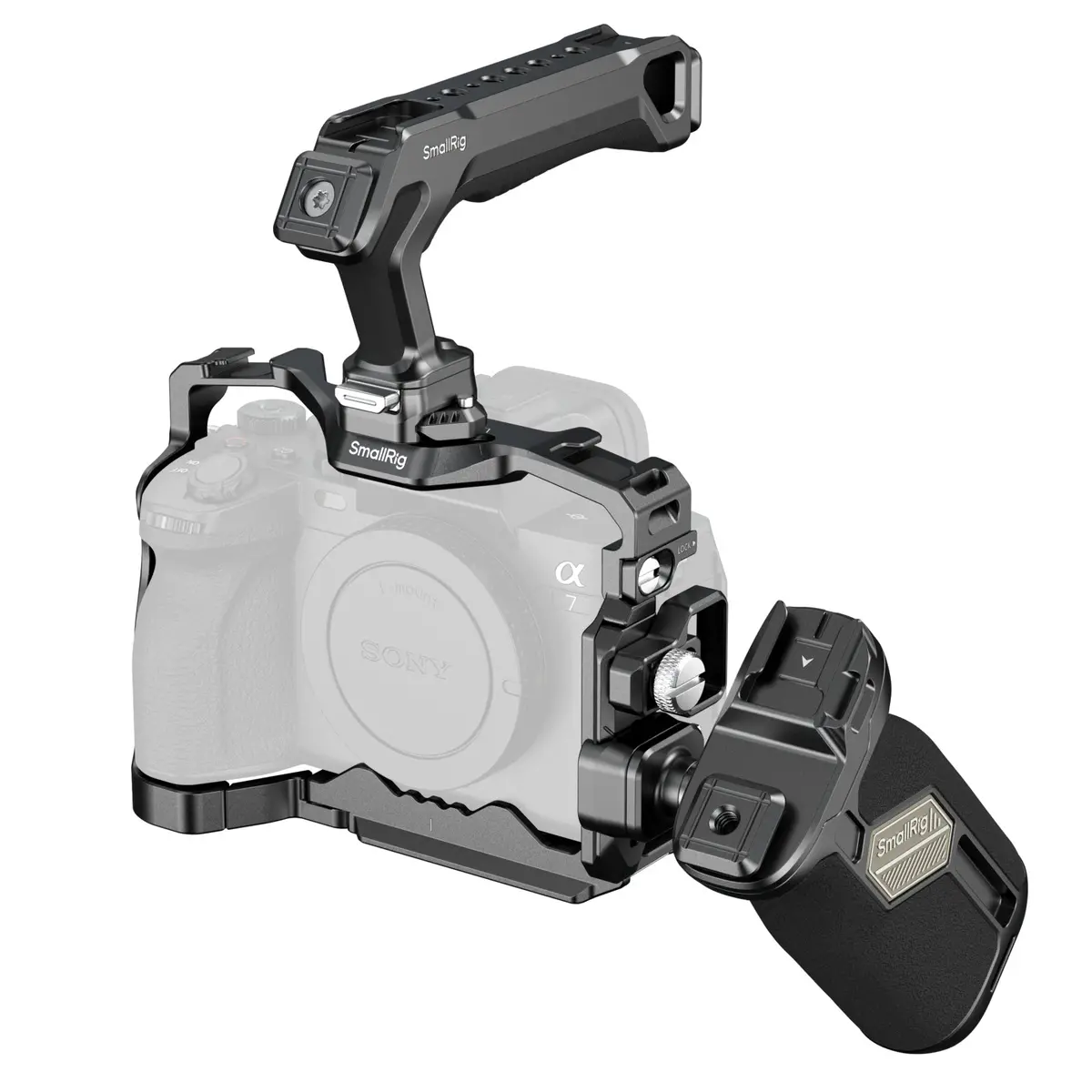 Smallrig "Hawklock" Cage Kit For Sony Alpha 7R V / 7 Iv / 7S Iii / 1 / 7R Iv (Advanced Edition) 5599 1