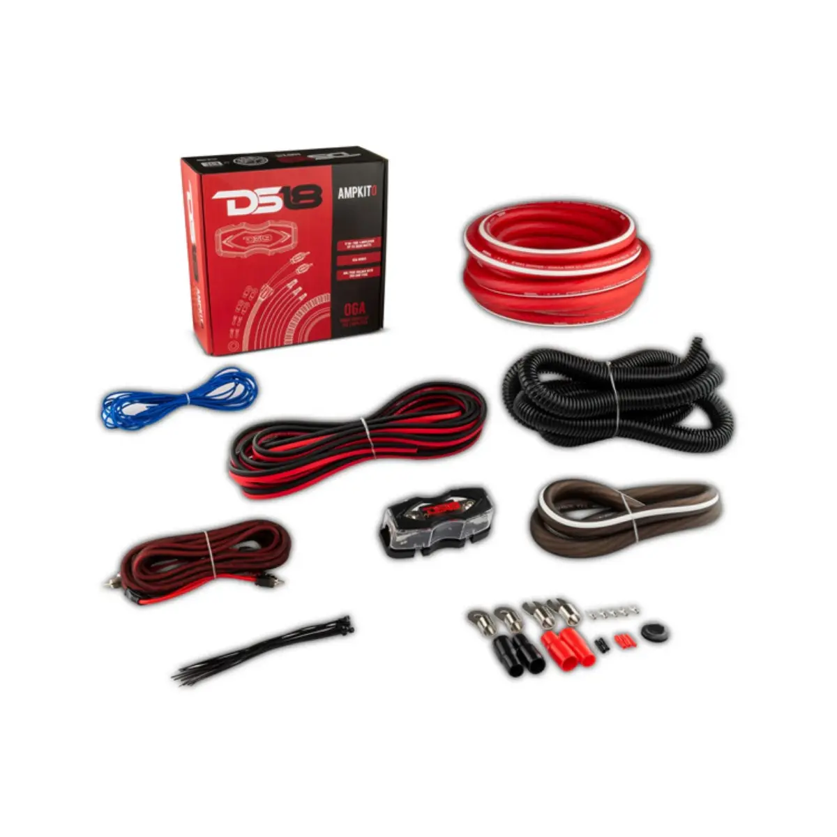 Ds18 Ampkit0 0-Guage Amplifier Installation Kit 1