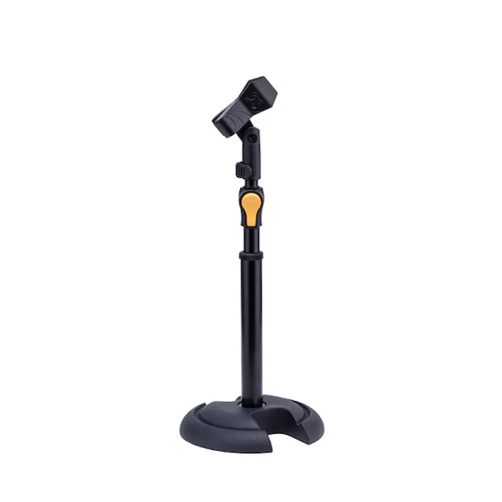 Hercules Short Straight H-Base Mic Stand With Ez Grip 1
