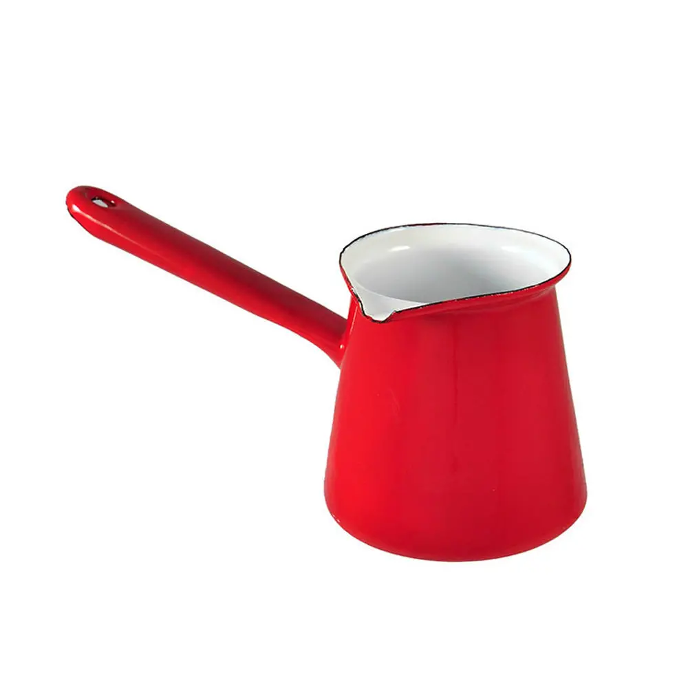 Urban Style 6Cm Enamel 500Ml Turkish Coffee Pot (Red) 2