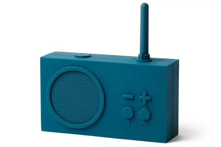 Lexon Thykho 3 Fm Radio & Bluetooth Speaker - Duck Blue 1