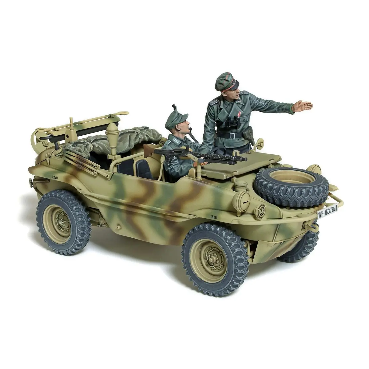 Tamiya 1/35 German Schwimmwagen T166 Wide Wheel Version 1
