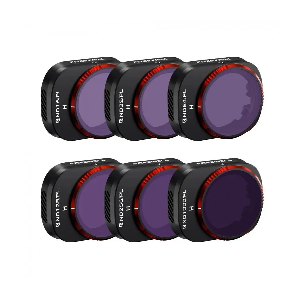 Freewell 6-Pack Bright Day Series Filter Set For Dji Mini 4 Pro 1