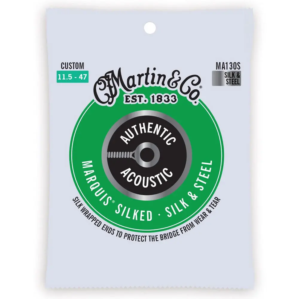 Martin Guitar Ma130s Authentic Acoustic Marquis Silked Strings Custom 1