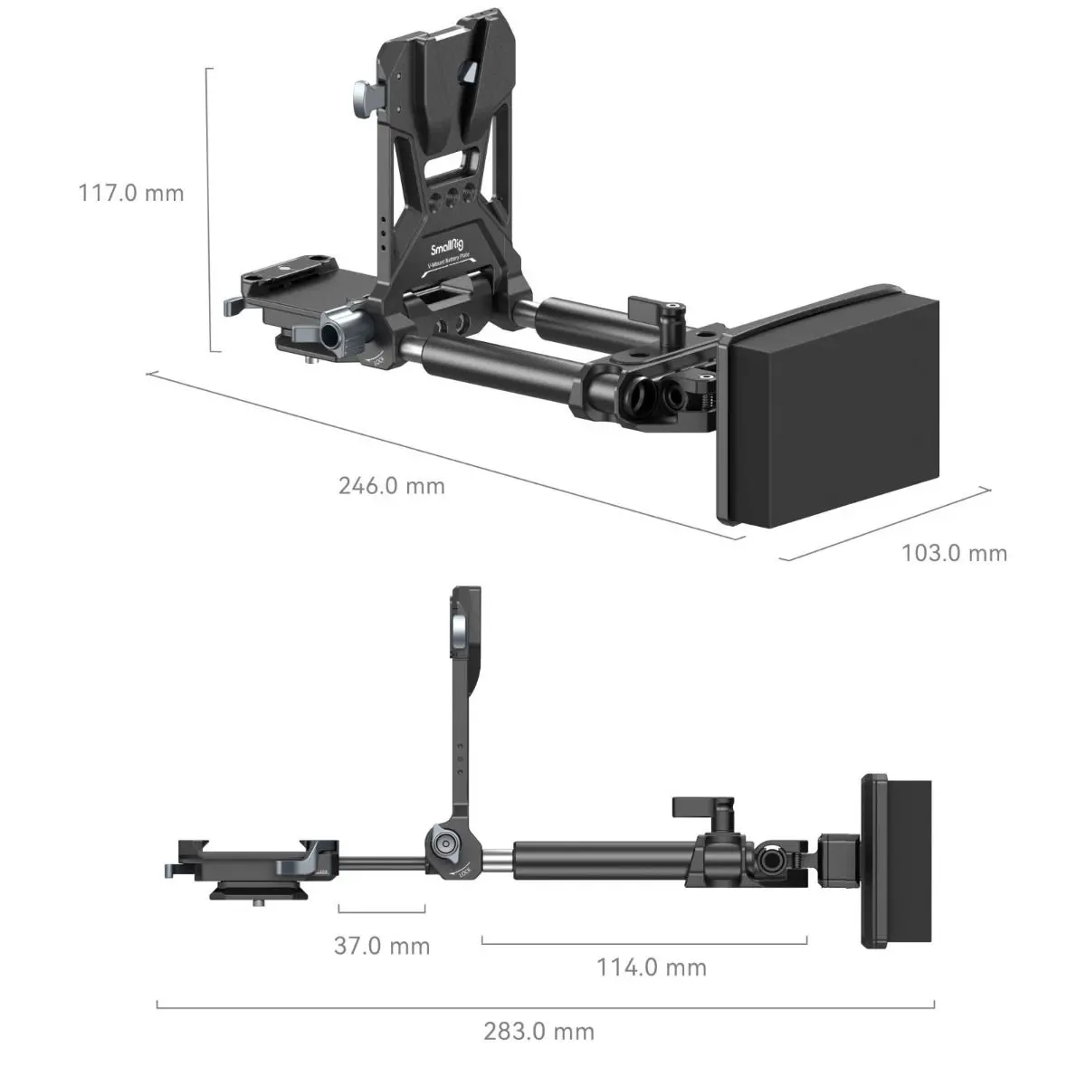 Smallrig V-Mount Battery Mount Plate Kit (Advanced) 4063B 2